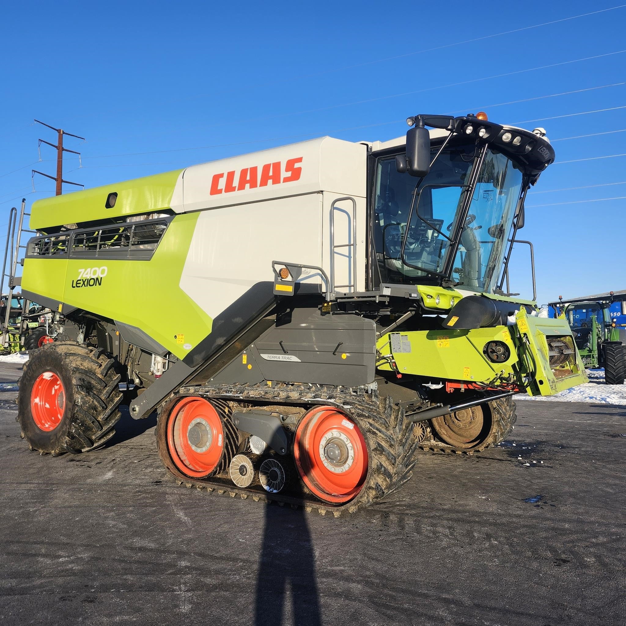 2020 CLAAS LEXION 7400TT