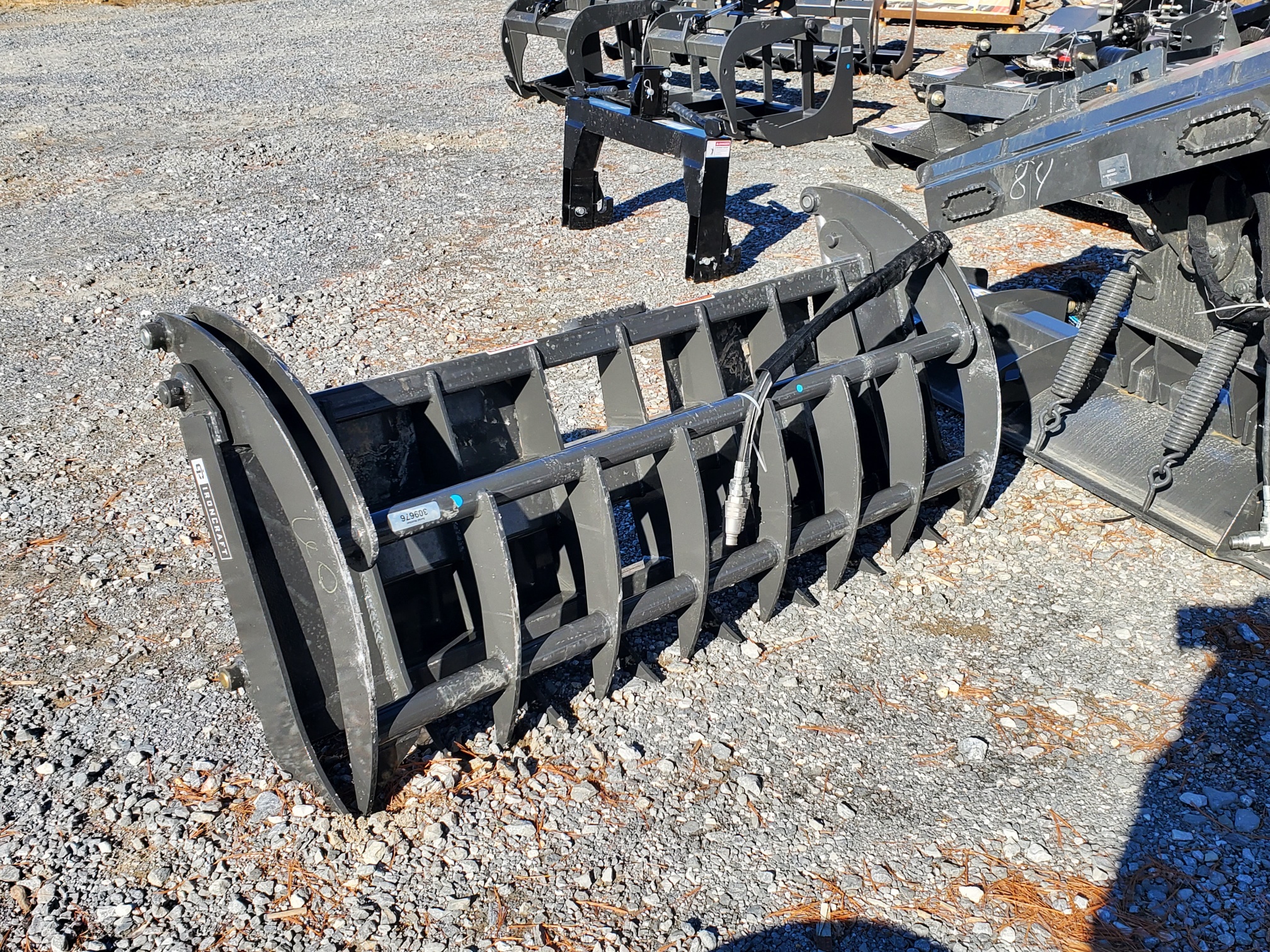 2025 Ironcraft Skid Steer Log Grapple CTGRDC60 Attachment