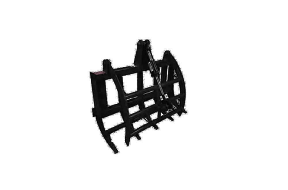 2024 Ironcraft Compact Tractor Grapple Rake CTGRDC66